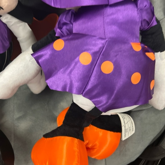 Mickey And Minnie Mouse Halloween Plush Vampire And Witch 18” - Picture 5 of 10